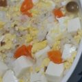 クック2AVWAQ☆'s cooksnap of when they made ふわとろ絶品　豆腐と卵の雑炊　栄養満点♡.