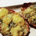 まぶたん's cooksnap of when they made バゲットでオープントースト♪.