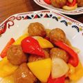 クックR3IFQC☆'s cooksnap of when they made うまッ！酢豚風☆肉団子の甘酢あんかけ♪.