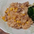 もかもかと's cooksnap of when they made ホットクックで甘辛炒めご飯♪夏休みにも.