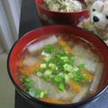 スプ☆'s cooksnap of when they made ✿大根とひき肉のピリ辛スープ✿.
