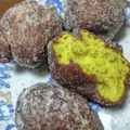ameうめ's cooksnap of when they made 南瓜でサクッと沖縄のサーターアンダギー.