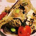 私市ビッキーズ津門巳's cooksnap of when they made «冷奴 枝豆ひじき豆腐バー»玉葱ごま昆.