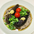 azbjbn's cooksnap of when they made 冷やし蕎麦　茄子の煮浸し風.