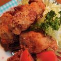 お山のエイ's cooksnap of when they made 米粉で鶏の唐揚げ.