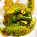 踊ってばかり's cooksnap of when they made インドの天ぷら：海老と野菜のパコラ.