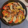 micchaaaan's cooksnap of when they made フライパンで簡単☆俺のパエリア.