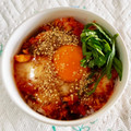スーパーリンクス's cooksnap of when they made 超簡単に激旨！キムチとごま油の卵かけご飯.