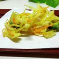 mielle's cooksnap of when they made オッサンのゴーヤｄｅかき揚げ.