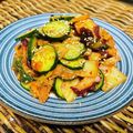 料理男子部🍻's cooksnap of when they made ★お刺身残ったら★タコとキムチとキュウリ.
