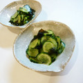 Kenmamac's cooksnap of when they made ★簡単★きゅうりとワカメの酢の物.