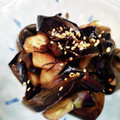 バキ子's cooksnap of when they made なすの皮のきんぴら♪.