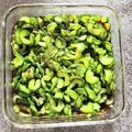 カナレナ's cooksnap of when they made 巨大きゅうりで冷凍キューちゃん(^_=).