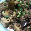 ｔｋ＆ｈｒ's cooksnap of when they made ■こく旨！ひき肉と茄子のごま豆腐煮■.