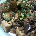 ｔｋ＆ｈｒ's cooksnap of when they made ■こく旨！ひき肉と茄子のごま豆腐煮■.