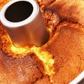 おとうふ★'s cooksnap of when they made しっとりふわふわ バナナシフォンケーキ.