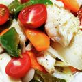 飲んだくれよーちゃん's cooksnap of when they made 鮭とグリル野菜の甘酢漬け.
