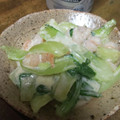 凪なぎ's cooksnap of when they made パパッと♪えびと青梗菜のマヨ炒め.