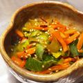 おはぎ☆おはぎ♪'s cooksnap of when they made 糖質オフ！冬瓜の皮のきんぴら.
