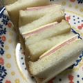 みりん調味料's cooksnap of when they made 簡単！！ハムマヨサンドウィッチ♪.
