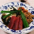 クックHG9V8Y☆'s cooksnap of when they made 【簡単調理】まぐろと豆腐のばくだん丼.