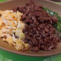 茂作☆'s cooksnap of when they made 三色丼　給食.