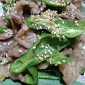 ひっこ's cooksnap of when they made 豚バラとピーマンの塩ガーリック炒め.