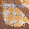 しおりちゃん♡'s cooksnap of when they made 洗い物ゼロ！米粉と全粒粉の簡単クッキー.