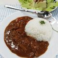 在宅勤務のおじさん's cooksnap of when they made ☆ホテルの味！簡単ビーフカレー☆.