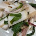 ハハグマ's cooksnap of when they made ウマっ！いかとネギの♪ガーリック塩炒め♪.