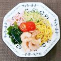 り～たん。's cooksnap of when they made 具だくさんでボリューミー♪満腹冷やし中華.