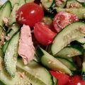 KannoPopo's cooksnap of when they made きゅうりとツナのシンプル中華サラダ.