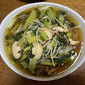 クック8J0LFQ☆'s cooksnap of when they made 和食に！小松菜ともやし 椎茸の白だし煮.