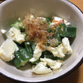 みぃこ☆ママ's cooksnap of when they made 簡単♫おくらとクリームチーズのおかか和え.
