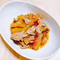 sakuramasa's cooksnap of when they made すいかの皮と豚肉の甘辛炒め.
