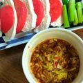 keroko27's cooksnap of when they made しっとりゆで鶏の香味ソースがけ.