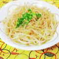 ふうはっちゃん's cooksnap of when they made めんつゆのもやしナムル.