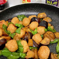 まるまる猫's cooksnap of when they made ◆茄子とピーマンと肉団子の甘辛炒め◆.