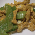 ヨシヨッシー's cooksnap of when they made きぬさやと卵のカレー炒め.