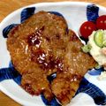 ふぅさん。's cooksnap of when they made 簡単、絶品！豚ロース薄切り肉の生姜焼き.