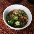 ふか谷's cooksnap of when they made 簡単♪オクラとめかぶのおかかポン酢和え.