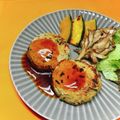 ぽんしゅラブ子's cooksnap of when they made 豚ひき肉でハンバーグ！おからパウダー入り.