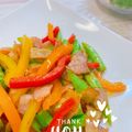 オウジリリノエ's cooksnap of when they made アスパラ、ベーコンのカレー炒め.