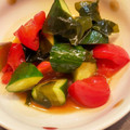 西に黄色's cooksnap of when they made トマトときゅうりのポン酢和え.
