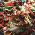 okapi☆☆'s cooksnap of when they made 豚こまとパプリカ焼き肉タレ炒め.
