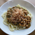 お塩と砂糖's cooksnap of when they made めかぶ納豆のとろとろうどん♪.