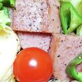 ﾋﾟﾛﾐ♡'s cooksnap of when they made コロコロＳＰＡＭとピーマンのシンプル炒め.