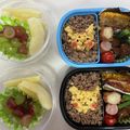 tmmism92's cooksnap of when they made キャラ弁　ポケモンピカチュウそぼろ弁当.