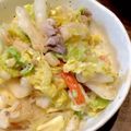 ばたみそーぱん☆'s cooksnap of when they made 白菜とカニかまのツナマヨおかかサラダ.