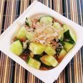 あーこ姐's cooksnap of when they made 簡単！納豆に胡瓜鰹節スイートチリソース.